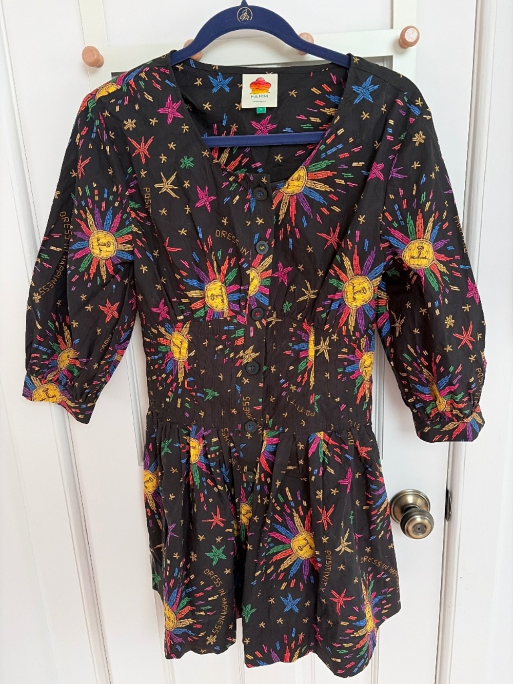 Farm Rio mini dress - 100% cotton
